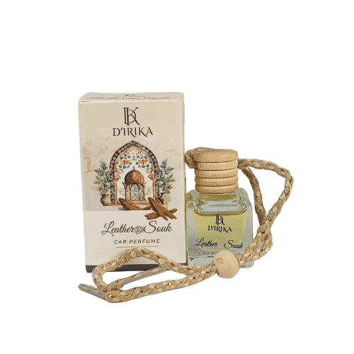 Parfum de voiture Souk en cuir D'IRIKA-8ml